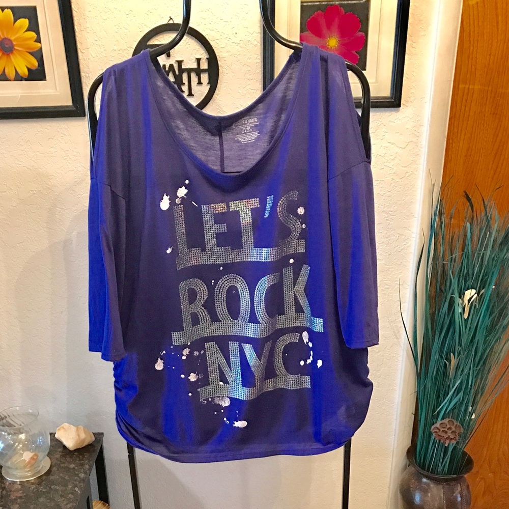 Lane Bryant lets rock New York top